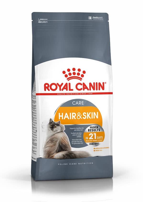 Royal Canin Fcn Hair & Skin 4 Kg Feline Breed Nutrition Cat Food